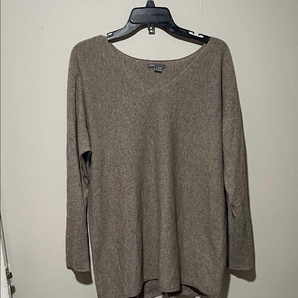 Vince Taupe Knit Top